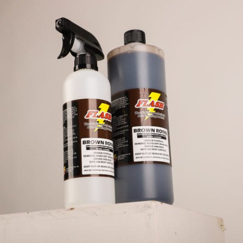 플래시왁스 브라운로얄 휠 세정제 1리터