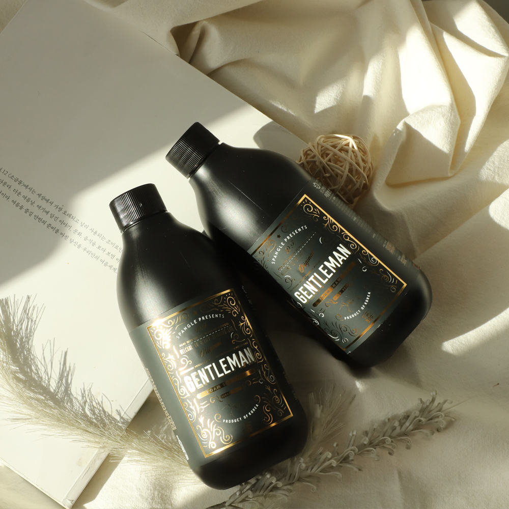 [4월 특가]스팽글 스노우폼 카샴푸 (젠틀맨) 500mlx2개