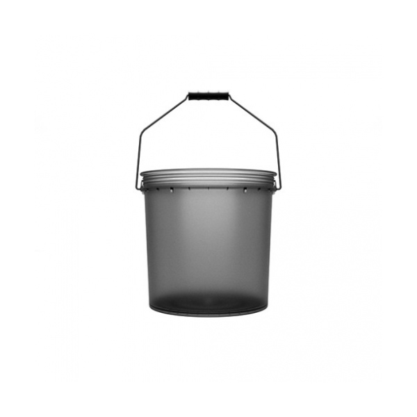 [4월 특가]스팽글 차량용 반투명 블랙 세차버킷 18L