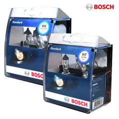 보쉬 스탠다드 전조등 (H4, H7) 헤드라이트 할로겐 전구 (2P)