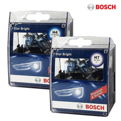 보쉬 스타 브라이트 헤드라이트 전구 (H4, H7) (2P)