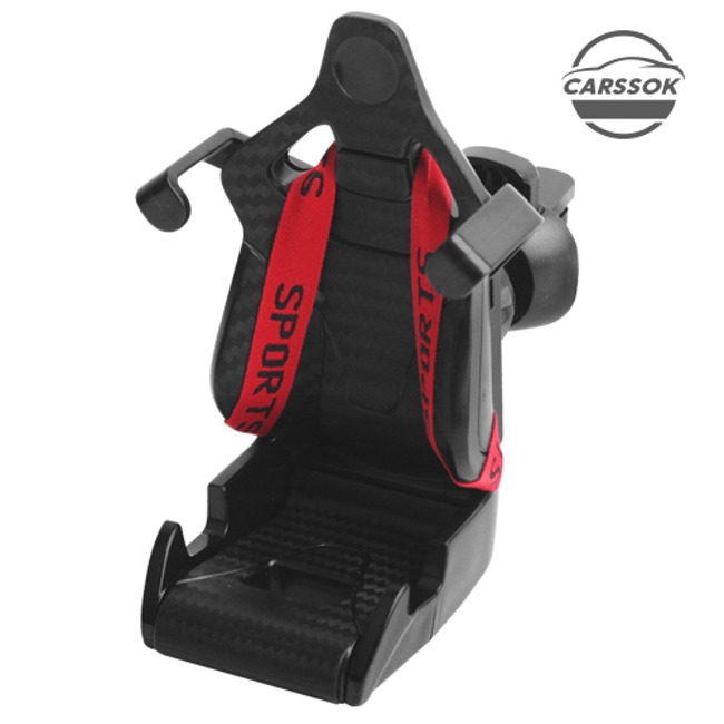 카쏙 레이싱 카시트 차량용 휴대폰 거치대