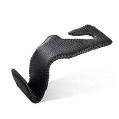 파보니 고급 스티치 가죽 후크 걸이