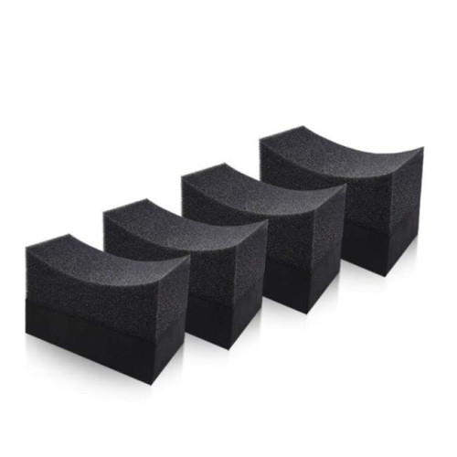 파보니 타이어전용 광택 스펀지 4개입