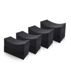 파보니 타이어전용 광택 스펀지 4개입