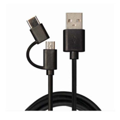 파보니 2way 핸드폰 충전 케이블 2M