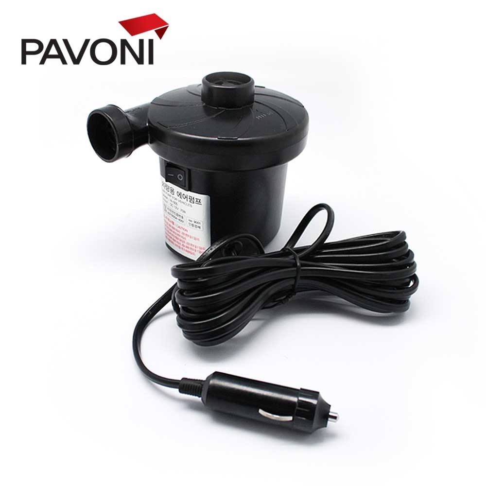 파보니 차량용 다용도 공기주입기 에어펌프 (선길이 4M)