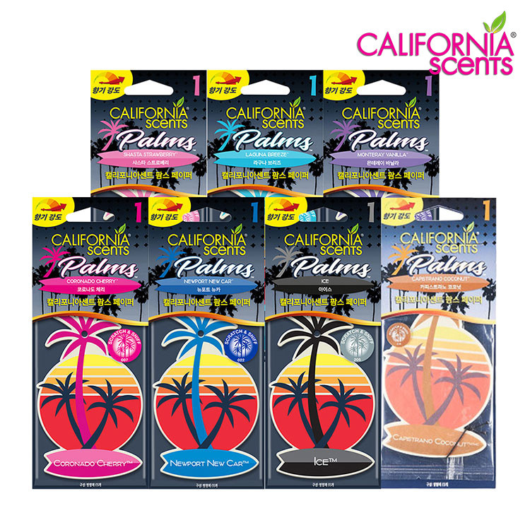 캘리포니아센트 팜스페이퍼 1입 X 4개 7종 택 1