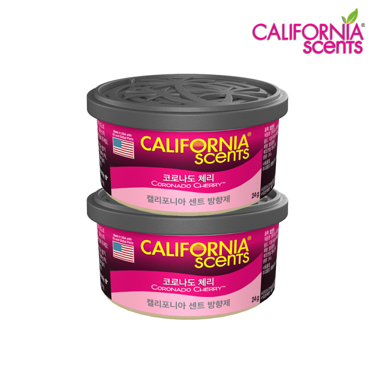 캘리포니아센트 차량용 방향제 24g x 2개 향 13종 택1
