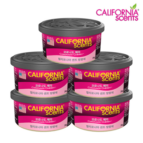 캘리포니아센트 차량용 방향제 24g x 5개 향 13종 택1