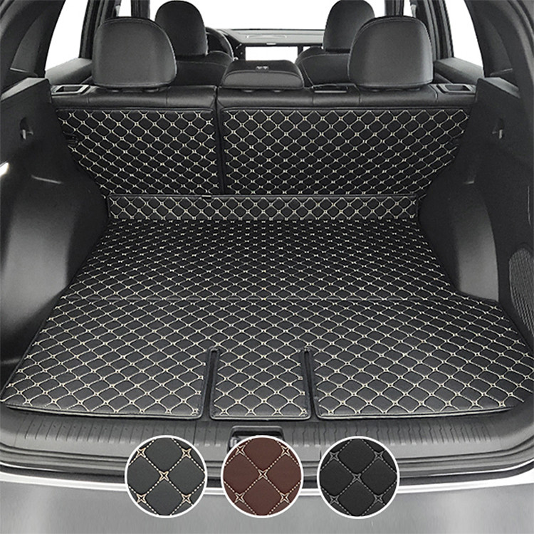 아이칸 퀄팅 가죽 트렁크매트 [르노 전차종] 승용&SUV 바닥/등받이 세트 선택 구성