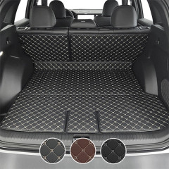 아이칸 퀄팅 가죽 트렁크매트 [르노 전차종] 승용&SUV 바닥/등받이 세트 선택 구성