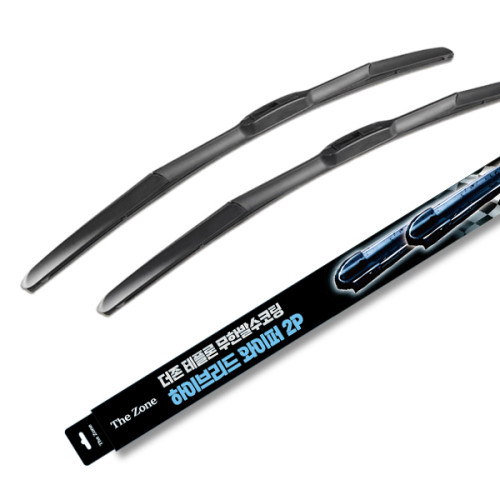 더존 테플론 무한발수코팅 하이브리드 와이퍼 2p(운전석+조수석) 1세트