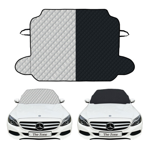 더존 2in1 성에방지커버 햇빛가리개 앞유리용_L사이즈