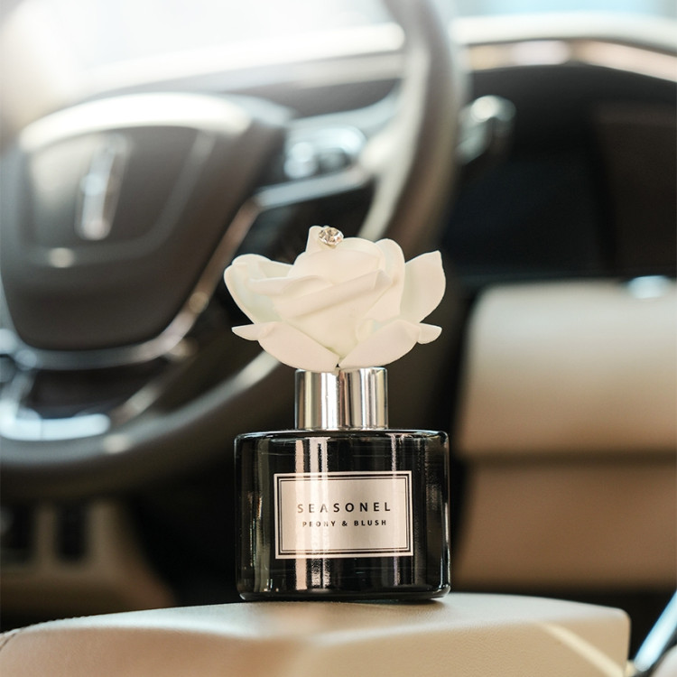 시즈넬 퍼퓸향 디퓨저 1+1 화이트 로즈 | 블랙에디션