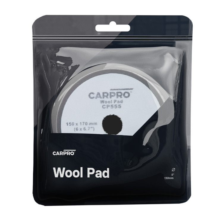 카프로 컷&샤인 울 패드 노쿠션 폴리싱 천연 양모 컷팅 패드 (125mm)