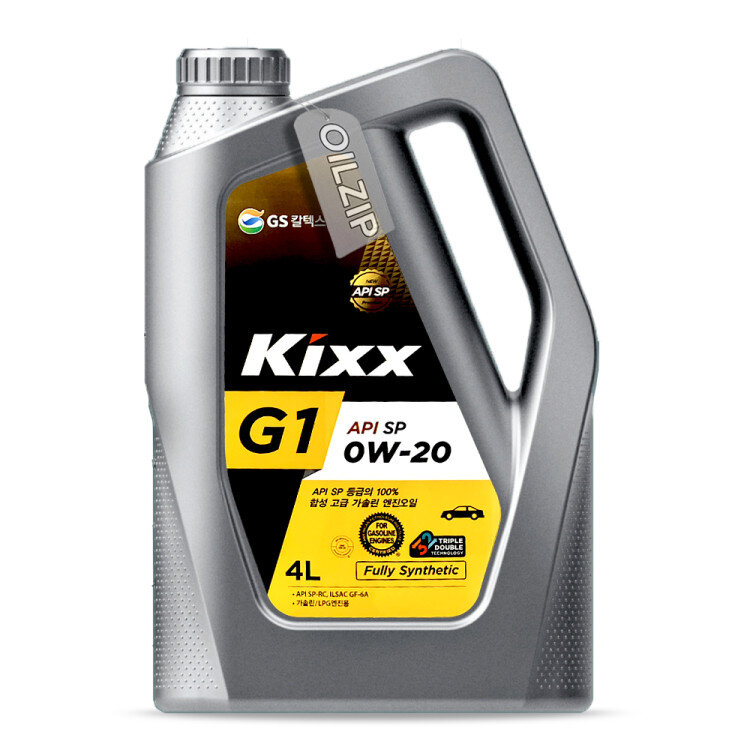 GS칼텍스 킥스 GX7 SQ 0W20 4L 합성엔진오일 (구:킥스 G1 SP 0W20)