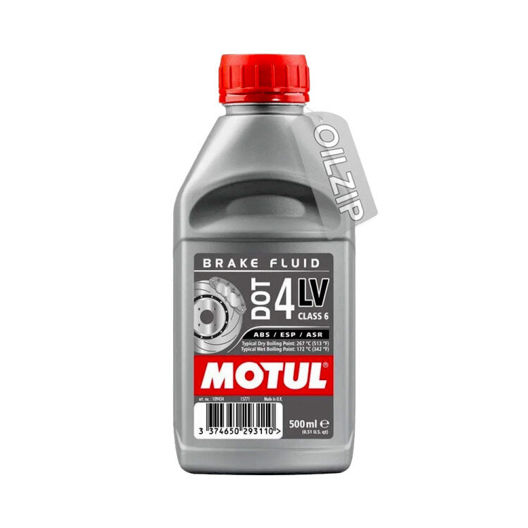 Motul DOT-4 LV 브레이크액 0.5L CLASS6
