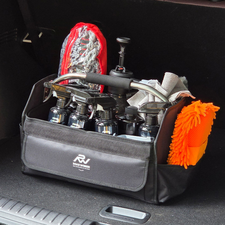 [4월 특가]로드위너 자동차 세차툴백 세차용품 수납 보관 용품 트렁크 정리