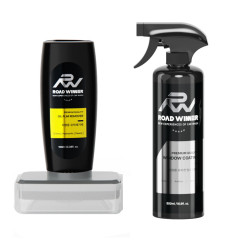 자동차 유막제거제+발수코팅제 유리막 세차 세트