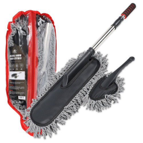 1+1 로드위너 차량 먼지떨이개 초극세사 자동차 먼지 털이 브러쉬 스크래치 방지