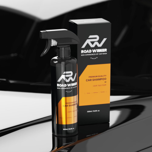 [4월 특가]로드위너 뿌리는 카 샴푸 대용량 중성 세차 스프레이 폼 버블 카 샴푸 500ml