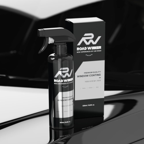 [4월 특가]로드위너 자동차 유리창 발수코팅제 유리막 프리미엄 세정제 500ml