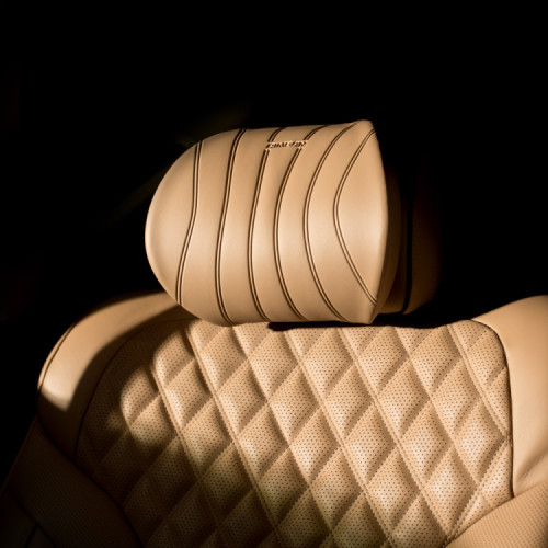 아임반 차량용 2열 목쿠션 자동차 헤드레스트 목베개 쿠션 L라인