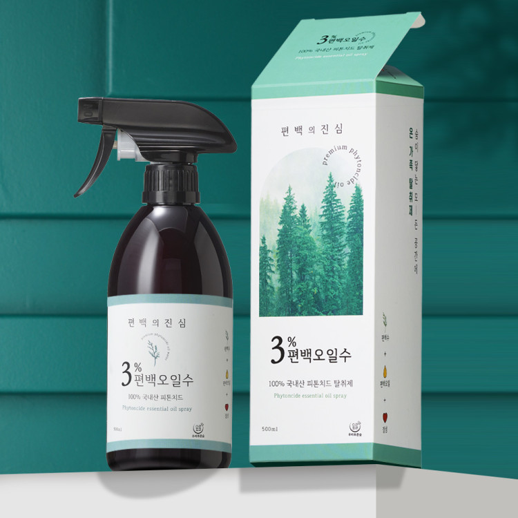 [4월 특가] 3%편백오일수 피톤치드 다용도 탈취제 500ml