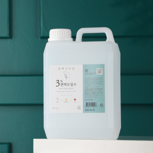 3%편백오일수 피톤치드 다용도 탈취제 2L 리필용