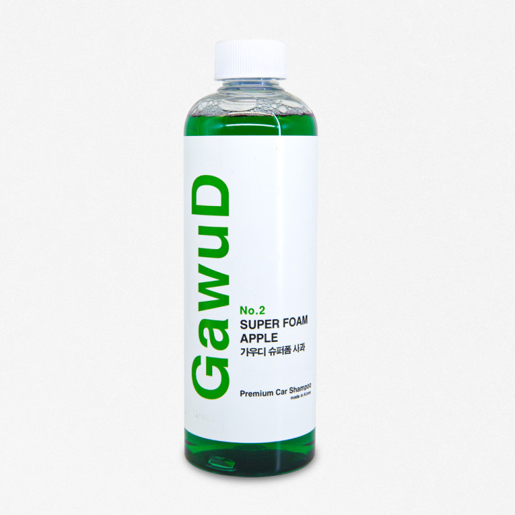 가우디 초간편 세차 슈퍼 폼 딸기향 카샴푸 500ml