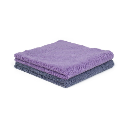 [퓨어스타] 투페이스 버핑타월(2개)(퍼플/그레이)
