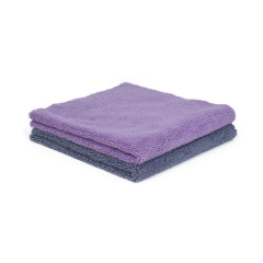 [퓨어스타] 투페이스 버핑타월(2개)(퍼플/그레이)