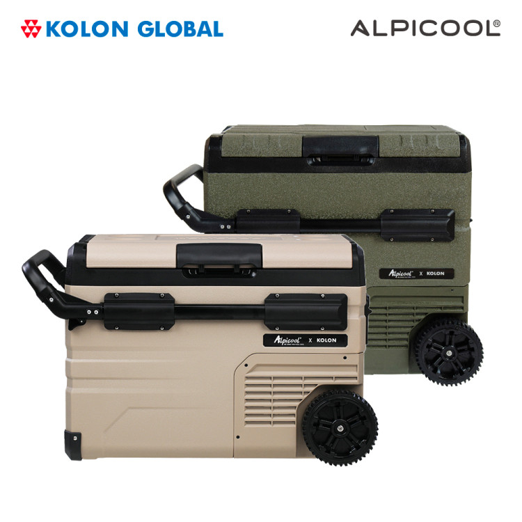 [4월 특가] 알피쿨 X시리즈 [2 colors] 차량용냉장고 캠핑냉장고 코오롱수입 정식A/S 베이지 휴대용 이동식 차박