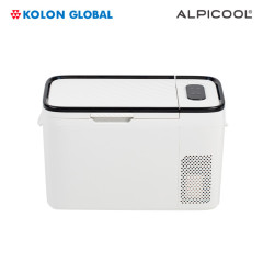 [4월 특가] 알피쿨 AK25 화이트에디션 차량용냉장고 캠핑냉장고 코오롱수입 정식AS 냉동고 야외용 차박용