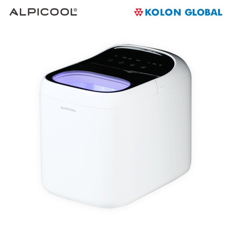 [4월 특가] 알피쿨 UV살균 제빙기 엘큐브 코오롱 수입 AS 아이스메이커 얼음 캠핑용 가정용 사무실 AIM-001