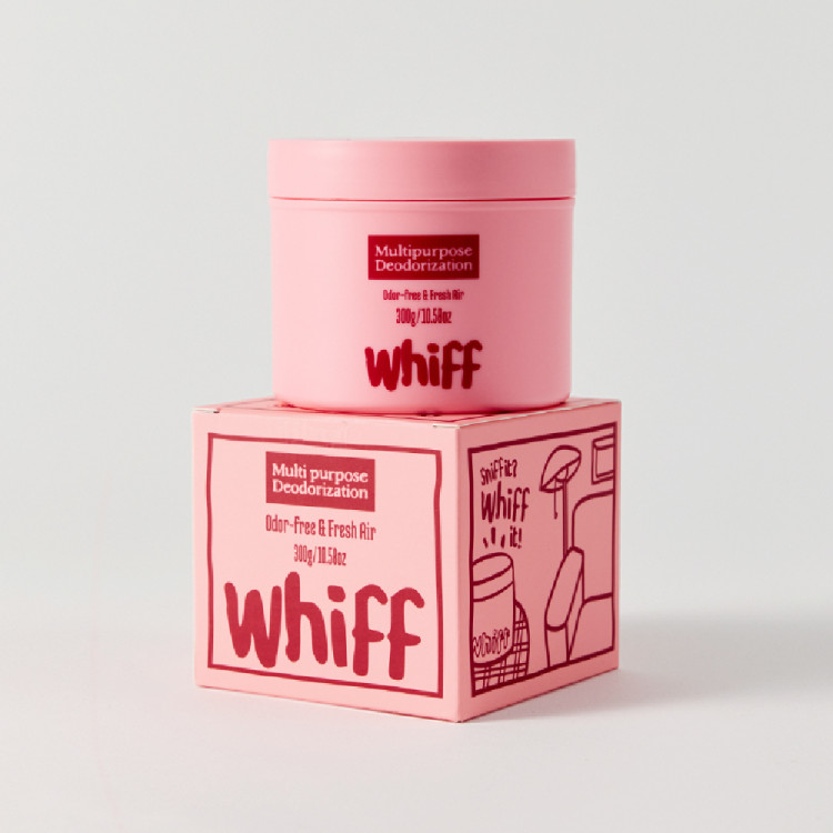 위프 탈취제 WHIFF 화장실 담배 새집증후군 홀애비 소변기 초강력 냄새 제거 체리밤 핑크