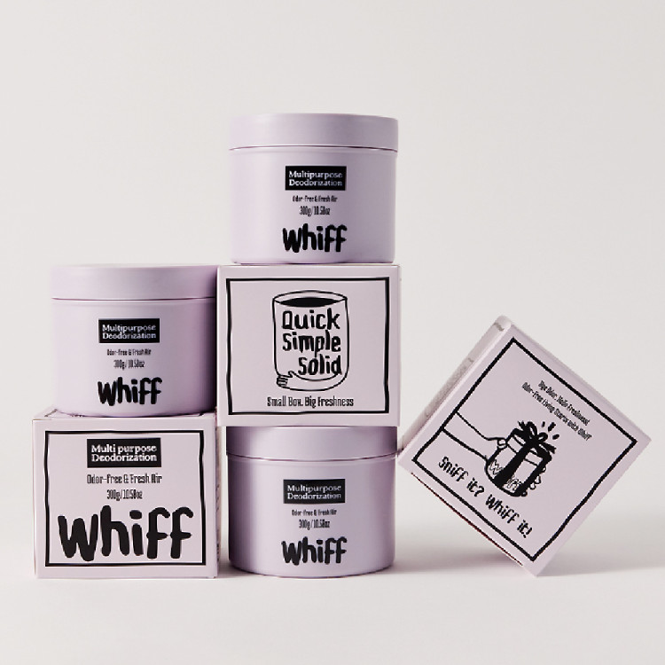 위프 탈취제 WHIFF 화장실 담배 새집증후군 홀애비 소변기 초강력 냄새 제거 라벤더딥 퍼플 3개