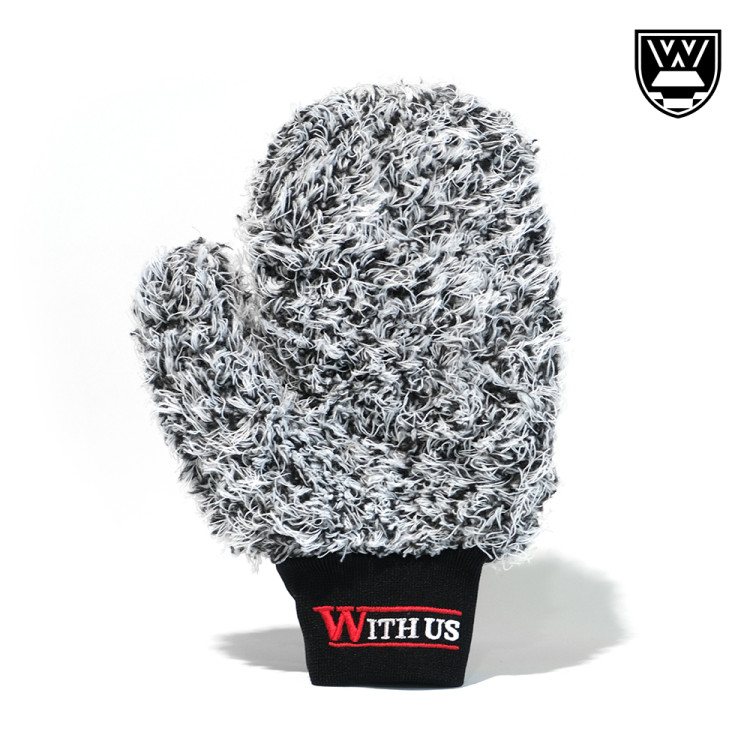 위더스 허리케인 휠미트 - 차량 휠 전용 극세사 워시미트 세차장갑