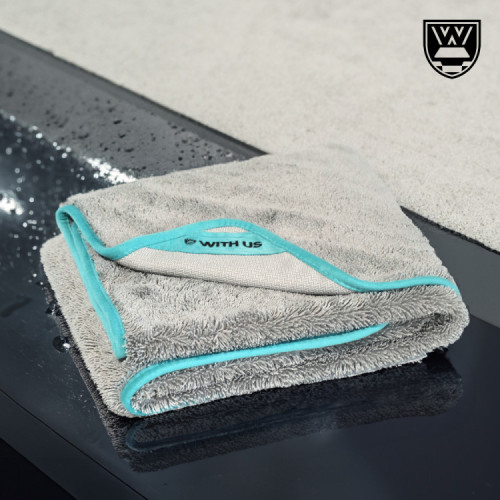 [4월 특가] 위더스 도깨비 드라잉타월 - 초고중량 대형 극세사 단면 차량용 셀프 세차타올