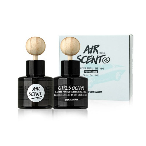 글로스브로 에어센트 오토 시트러스오션 75ml (2개입)