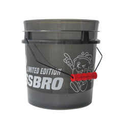 글로스브로 슈프림 캐릭터 투명버킷 18L 블랙