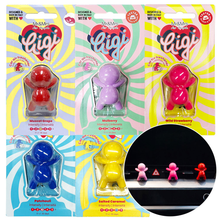 [4월 특가] 미스터앤미세스 지지블리스터 차량용방향제 5종 세트