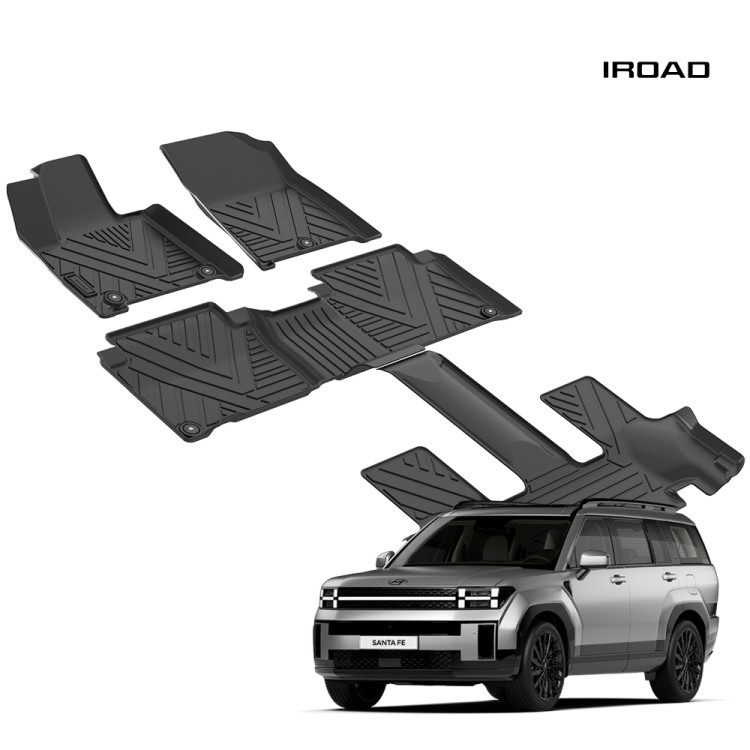 아이로드 TPE 카매트 풀커버 현대 싼타페 MX5 하이브리드 6인승 (2024~)