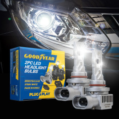굿이어 2면 9005 LED HB3 튜닝합법 인증 전조등 헤드라이트 국내생산