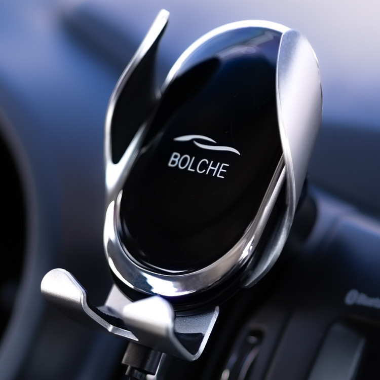 [4월 특가] 볼체 차량용 핸드폰 15W 무선충전 송풍구 거치대 (BC-NHH-02)