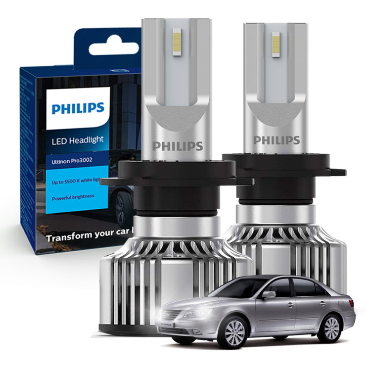 쏘나타 하이브리드(11~14년) 합법 LED 전조등 자동차 전구 H7-B