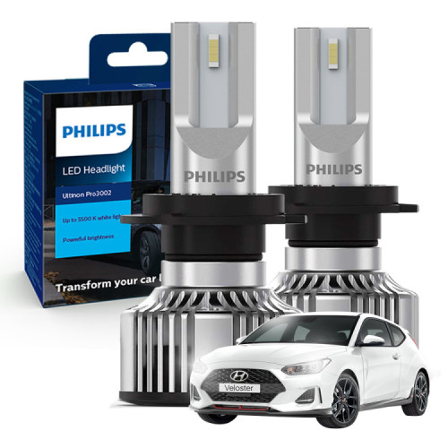 벨로스터(11~14년) 합법 LED 전조등 자동차 전구 H7-C