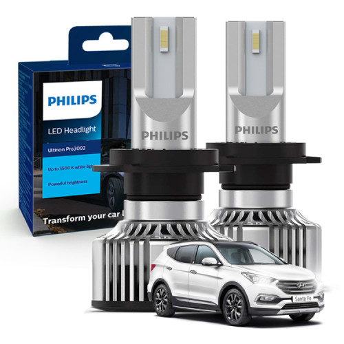 싼타페 더 프라임(15~18년) 합법 LED 전조등 자동차 전구 H7-C