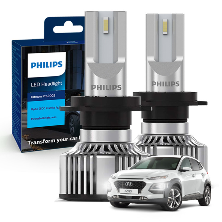 코나(17년~현재) 합법 LED 전조등 자동차 전구 H7-C